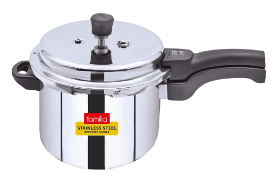 FAMILIA FSS-5 Induction Base Outer Lid Stainless Steel Pressure Cooker
