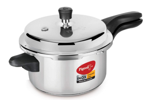 Pigeon by Stovekraft Inox Stainless Steel Pressure Cooker